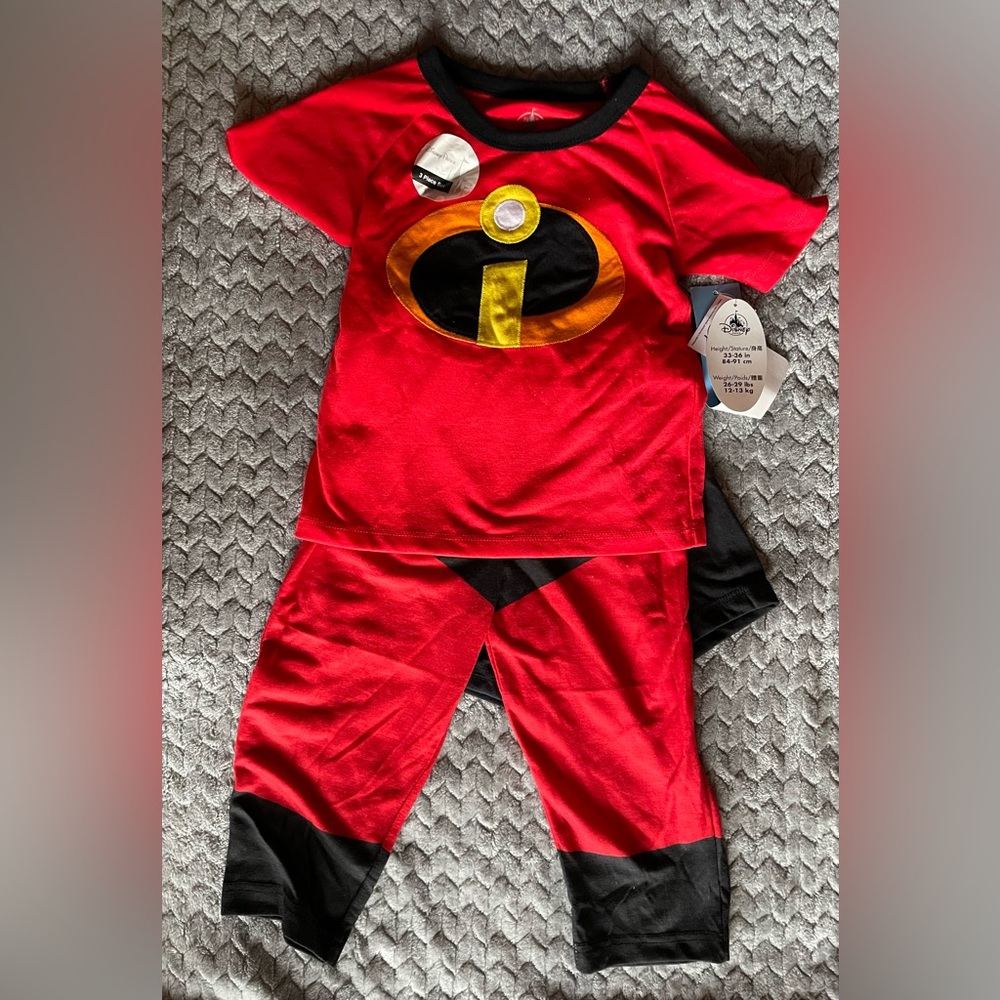 Disney Parks The Incredibles 3-Piece Toddler Outfit: